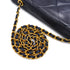 VINTAGE CHANEL MATERASSE FULL FLAP COCOMARK CHAIN SHUOLDER BAG NAVY LAMB SKIN GOLD HARDWARE 90346153