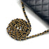 VINTAGE CHANEL FULL FLAP MATELASSE BIG COCO CHAIN SHOULDER BAG BLACK LAMB SKIN GOLD HARDWARE 90321632