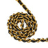 VINTAGE CHANEL FULL FLAP PUSH LOCK CHAIN SHUOLDER BAG BLACK LAMB SKIN GOLD HARDWARE 90348248