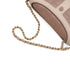VINTAGE CHANEL GIRL CHANEL JACKET MOTIF CHAIN SHOULDER BAG PINK BEIGE LAMB SKIN 90343942