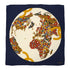 VINTAGE CHANEL GRIPOIX JEWELRY PATTERN SCARF MULTICOLOR SILK 90330677
