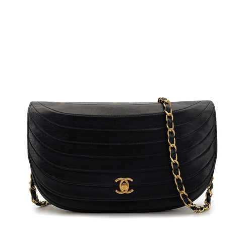 VINTAGE_CHANEL_HALF_MOON_CHAIN_SHOULDER_BAG_BLACK_LAMB_SKIN_GOLD_HARDWARE_90315013_japan