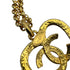 VINTAGE CHANEL HEART NECKLACE COCOMARK GOLD ACCESSORY 95P 90323138