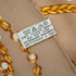 VINTAGE CHANEL JEWELRY PATTERN SCARF BEIGE SILK 90328010