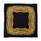 VINTAGE CHANEL JEWELRY PATTERN SCARF BLACK SILK 90324150