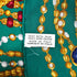 VINTAGE CHANEL JEWELRY PATTERN SCARF GREEN SILK 90329023