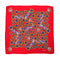 VINTAGE CHANEL JEWELRY PATTERN SCARF RED SILK 90324782