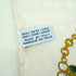 VINTAGE CHANEL JEWELRY PATTERN SCARF WHITE SILK 90335002