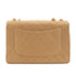 VINTAGE CHANEL JUMBO MATELASSE 30 CHAIN SHOULDER BAG BEIGE LAMB SKIN GOLD HARDWARE 90322919