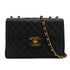 VINTAGE CHANEL JUMBO MATELASSE 30 CHAIN SHOULDER BAG BLACK CAVIAR SKIN 90322924