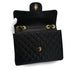 VINTAGE CHANEL JUMBO MATELASSE 30 CHAIN SHOULDER BAG BLACK CAVIAR SKIN 90322924