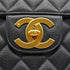 VINTAGE CHANEL JUMBO MATELASSE 30 CHAIN SHOULDER BAG BLACK CAVIAR SKIN GOLD HARDWARE 90335136