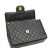 VINTAGE CHANEL JUMBO MATELASSE 30 CHAIN SHOULDER BAG BLACK CAVIAR SKIN GOLD HARDWARE 90335136
