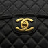 VINTAGE CHANEL JUMBO MATELASSE 30 CHAIN SHOULDER BAG BLACK LAMB SKIN 90324805