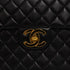 VINTAGE CHANEL JUMBO MATELASSE 30 CHAIN SHOULDER BAG BLACK LAMB SKIN GOLD HARDWARE 90346668