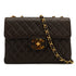 VINTAGE CHANEL JUMBO MATELASSE 30 CHAIN SHOULDER BAG DARK BROWN LAMB SKIN GOLD HARDWARE 90335828