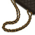 VINTAGE CHANEL JUMBO MATELASSE 30 CHAIN SHOULDER BAG DARK BROWN LAMB SKIN GOLD HARDWARE 90335828