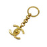 VINTAGE CHANEL KEY CHARM TURN ROCK GOLD ACCESSORY 96P 90323485