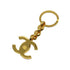 VINTAGE CHANEL KEY CHARM TURN ROCK GOLD ACCESSORY 96P 90323485