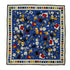 VINTAGE CHANEL LOGO COCOMARK SCARF BLUE SILK 90334519
