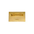 VINTAGE CHANEL LOGO PLATE BROOCH GOLD ACCESSORY 90331682