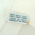 VINTAGE CHANEL LOGO RIBBON STRIPE PATTERN SCARF NAVY WHITE SILK 90340534