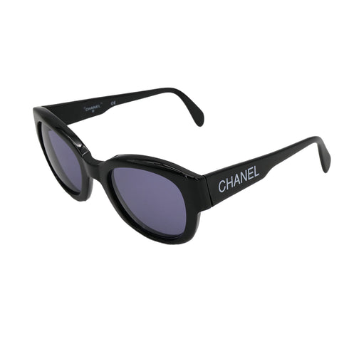 VINTAGE CHANEL LOGO SUNGLASSES BLACK EYEWEAR 90325297