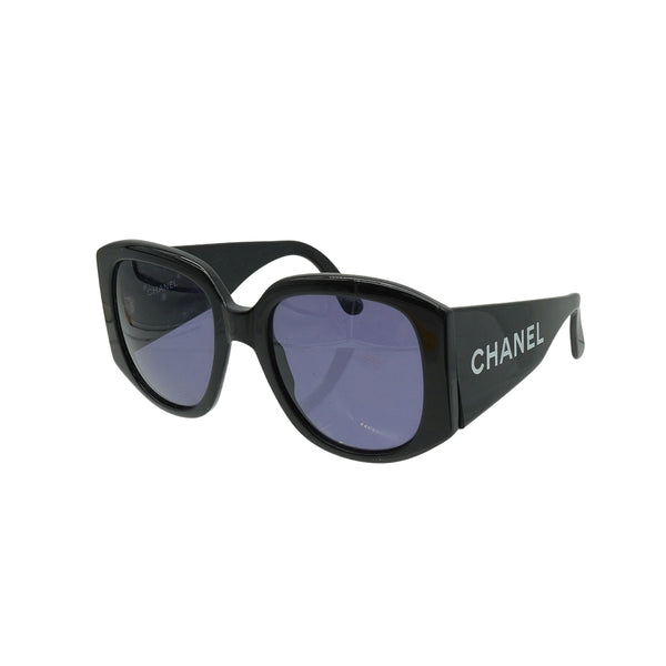 VINTAGE CHANEL LOGO SUNGLASSES BLACK EYEWEAR 90334490