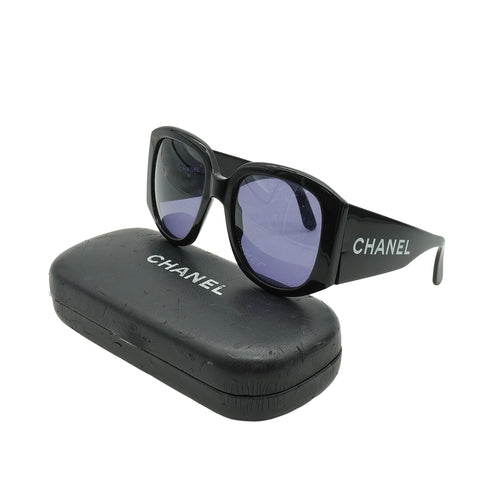 VINTAGE CHANEL LOGO SUNGLASSES BLACK EYEWEAR 90334490