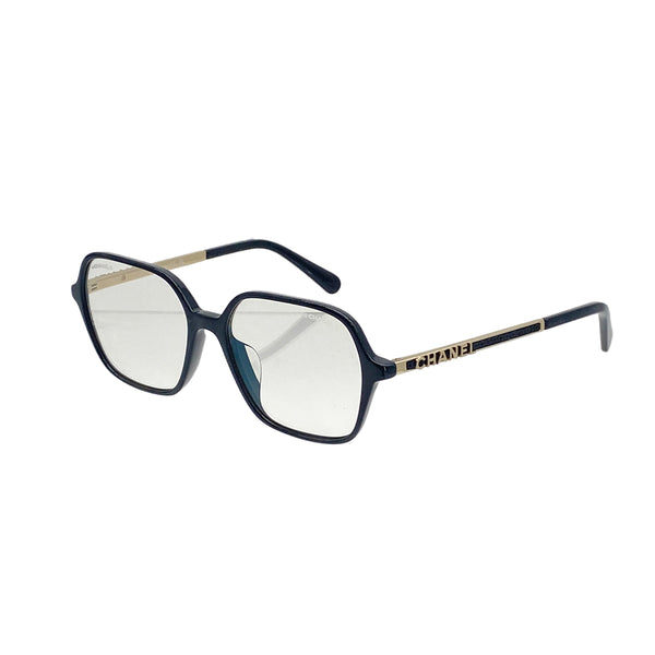 VINTAGE CHANEL LOGO GLASSES BLACK EYEWEAR 90328032