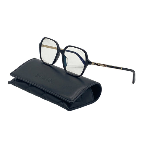 VINTAGE CHANEL LOGO GLASSES BLACK EYEWEAR 90328032