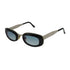 VINTAGE CHANEL LOGO SUNGLASSES SILVER BLACK EYEWEAR 90330664