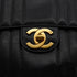 VINTAGE CHANEL MADEMOISELLE CHAIN SHOULDER BAG BLACK CAVIAR SKIN GOLD HARDWARE 90335300
