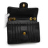 VINTAGE CHANEL MADEMOISELLE CHAIN SHOULDER BAG BLACK CAVIAR SKIN GOLD HARDWARE 90335300