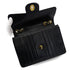 VINTAGE CHANEL MADEMOISELLE CHAIN SHOULDER BAG BLACK LAMB SKIN GOLD HARDWARE 90318632