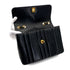 VINTAGE CHANEL MADEMOISELLE CHAIN SHOULDER BAG BLACK LAMB SKIN GOLD HARDWARE 90321147