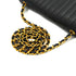 VINTAGE CHANEL MADEMOISELLE CHAIN SHOULDER BAG BLACK LAMB SKIN GOLD HARDWARE 90326606