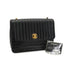 VINTAGE CHANEL MADEMOISELLE CHAIN SHOULDER BAG BLACK LAMB SKIN GOLD HARDWARE 90326606