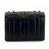 VINTAGE CHANEL MADEMOISELLE CHAIN SHOULDER BAG BLACK LAMB SKIN GOLD HARDWARE 90327062
