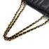 VINTAGE CHANEL MADEMOISELLE CHAIN SHOULDER BAG BLACK LAMB SKIN GOLD HARDWARE 90327062