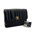 VINTAGE CHANEL MADEMOISELLE CHAIN SHOULDER BAG BLACK LAMB SKIN GOLD HARDWARE 90327062