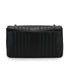 VINTAGE CHANEL MADEMOISELLE CHAIN SHOULDER BAG BLACK CAVIAR SKIN GOLD HARDWARE 90331376