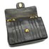 VINTAGE CHANEL MADEMOISELLE CHAIN SHOULDER BAG BLACK LAMB SKIN GOLD HARDWARE 90335601