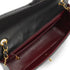 VINTAGE CHANEL MADEMOISELLE CHAIN SHOULDER BAG BLACK LAMB SKIN GOLD HARDWARE 90337660