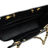 VINTAGE CHANEL MADEMOISELLE CHAIN SHOULDER BAG BLACK LAMB SKIN GOLD HARDWARE 90346141