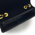 VINTAGE CHANEL MADEMOISELLE CHAIN SHOULDER BAG BLACK VELOR GOLD HARDWARE 90325613