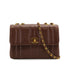 VINTAGE CHANEL MADEMOISELLE CHAIN SHOULDER BAG BROWN CAVIAR SKIN GOLD HARDWARE 90319988