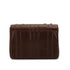VINTAGE CHANEL MADEMOISELLE CHAIN SHOULDER BAG BROWN CAVIAR SKIN GOLD HARDWARE 90319988