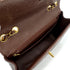 VINTAGE CHANEL MADEMOISELLE CHAIN SHOULDER BAG BROWN CAVIAR SKIN GOLD HARDWARE 90319988