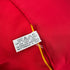 VINTAGE CHANEL MADEMOISELLE MATELASSE PATTERN SCARF RED SILK 90322143